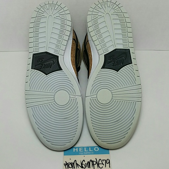 🔴SOLD🔴 Nike Dunk High SB "Cork" size 9.5 - Picture 7 of 8